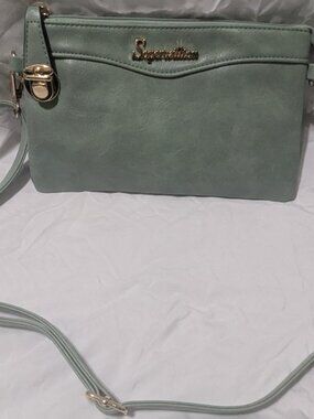 Soperwillton green crossbody purse